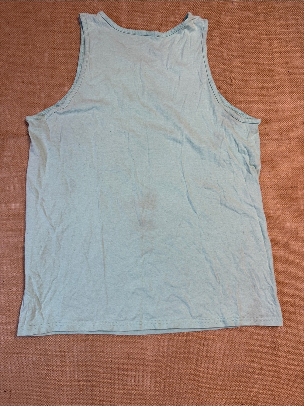 Women’s Light Blue Graphic Tank Top - 'I'm a Better Person' - Picture 5 of 6